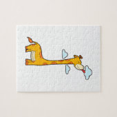 Puzzle Girafe avec Nuages (Horizontal)