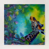 Puzzle Girafe dans les arbres (Horizontal)