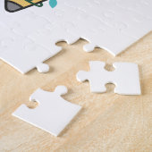 Puzzle Girafe Girafe Animaux d'hiver (Côté)