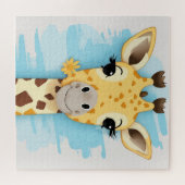 Puzzle girafe mignon (Horizontal)