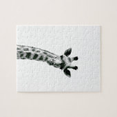 Puzzle Girafe noire et blanche (Horizontal)