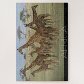 Puzzle girafes africaines (Vertical)