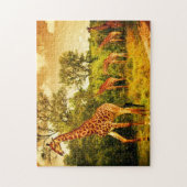 Puzzle girafes sud-africaines (Vertical)