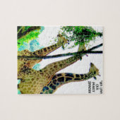 Puzzle Giraffe (Horizontal)