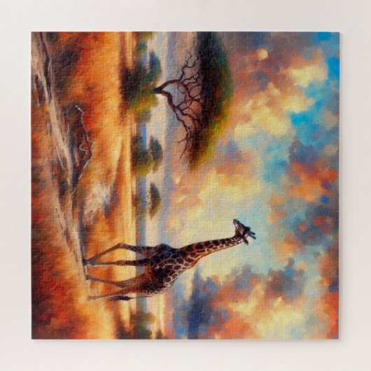 Puzzle Giraffe (Horizontal)