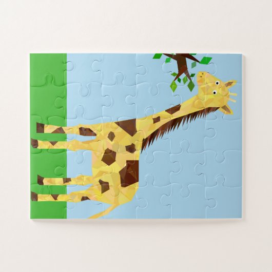 Puzzle Giraffe (Horizontal)