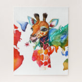 Puzzle Giraffe (Vertical)