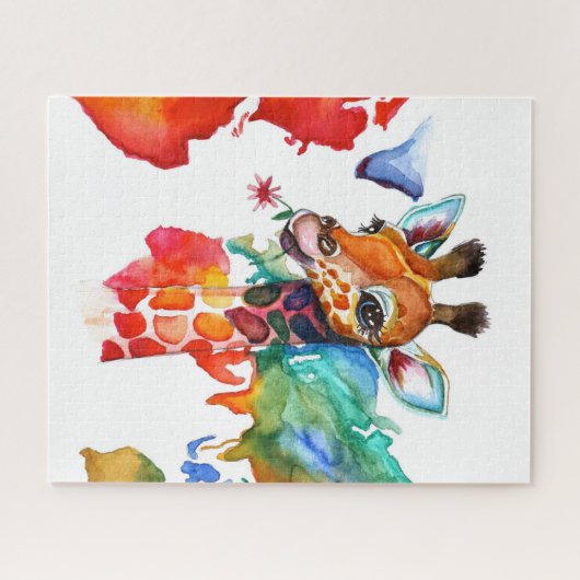 Puzzle Giraffe (Horizontal)