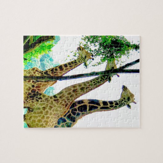 Puzzle Giraffe (Horizontal)