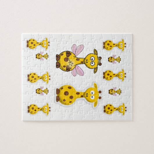 Puzzle Giraffe (Horizontal)