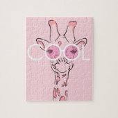 Puzzle Giraffe animale (Vertical)