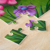 Puzzle Giraffe animals illustration 