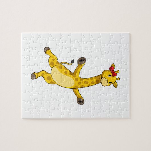Puzzle Giraffe au ruban (Horizontal)