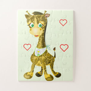 Puzzle Giraffe Baby