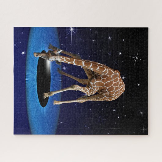 PUZZLE GIRAFFE COSMIQUE (Horizontal)