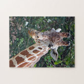 Puzzle Giraffe de la faune (Horizontal)