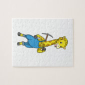 Puzzle Giraffe de Miner (Horizontal)