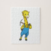 Puzzle Giraffe de Miner (Vertical)