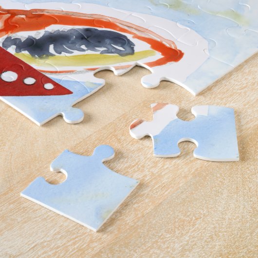 Puzzle Giraffe de pantalons (Côté)