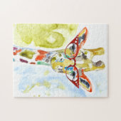 Puzzle Giraffe de pantalons (Horizontal)