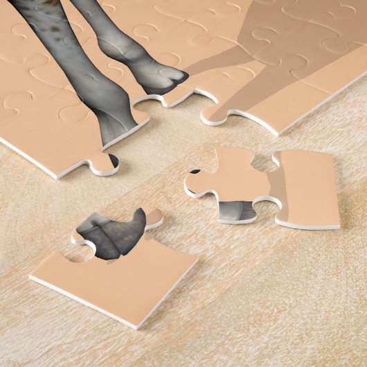 Puzzle Giraffe flexible (Côté)