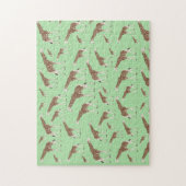 Puzzle Giraffe Jungle Safari animal (Vertical)