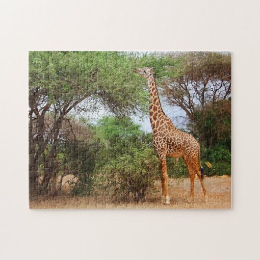Puzzle Giraffe Masaï (Horizontal)