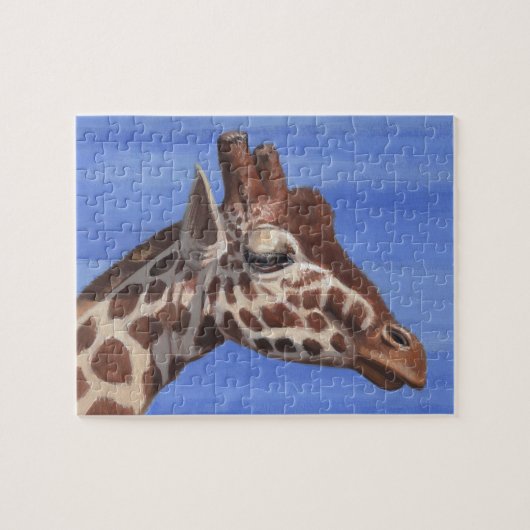Puzzle Giraffe pensive (Horizontal)