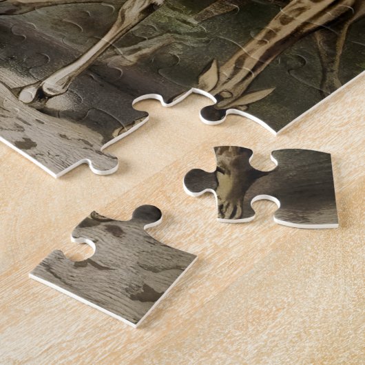 Puzzle Giraffes sud-africaines vintages (Côté)