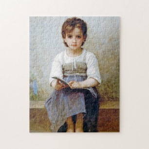 Puzzle Girl, Bouguereau