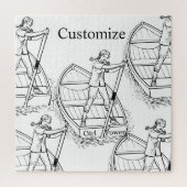 Puzzle Girl Power Sculling Boat Thunder_Cove (Vertical)