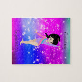 Puzzle Girls Gymnastique Sparkle Gymnaste en Léotard (Horizontal)