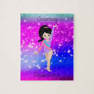 Puzzle Girls Gymnastique Sparkle Gymnaste en Léotard