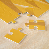 Puzzle Gizeh - Accueil des pyramides affiche de voyage (Côté)