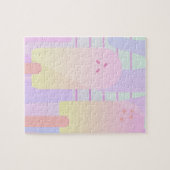 Puzzle Glace au Lait Goutte Pastel (Horizontal)