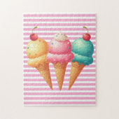 Puzzle Glace colorée (Vertical)