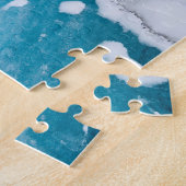 Puzzle Glace de glacier gelée, Islande (Côté)