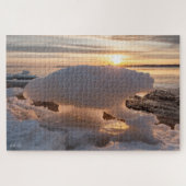 Puzzle glace en forme d'ours (Horizontal)