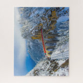 Puzzle Glace et neige | Express Bernina, Suisse (Vertical)