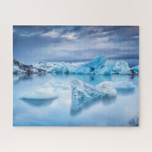 Puzzle Glace et neige | Lagune Jokulsarlon, Islande (Horizontal)