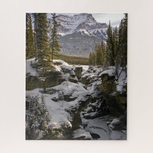 Puzzle Glace et neige | Parc national Jasper Alberta, Can (Vertical)