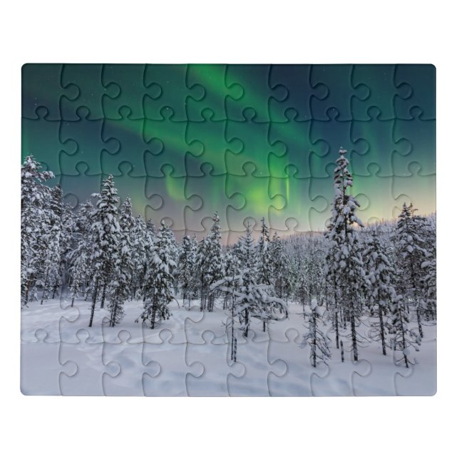 Puzzle Glace et neige | Paysage d'hiver, Finlande (Puzzle Horizontal)