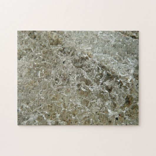 Puzzle Glace glaciaire Texture nature Abstraite (Horizontal)