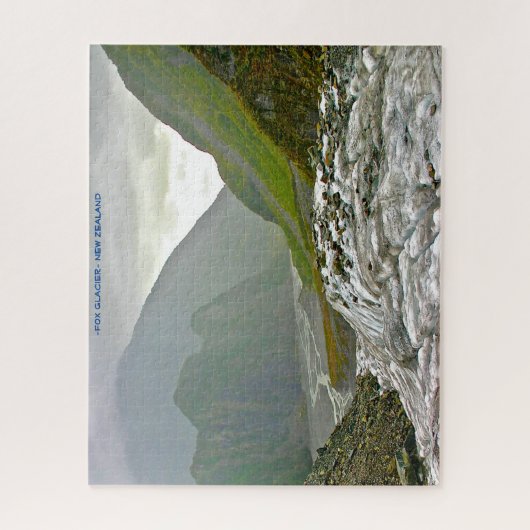 Puzzle Glacier Fox, Nouvelle-Zélande (Vertical)