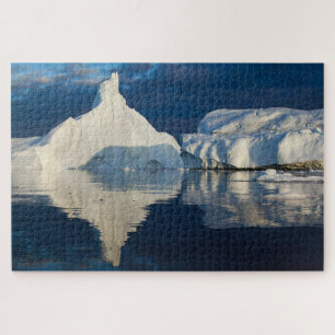Puzzle Glacier Jakobshavn baie de Disko Ilulissat, Groenl