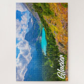 Puzzle Glacier National Park, Montana, United States (Vertical)