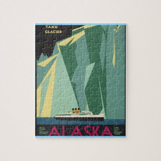 Puzzle "Glacier Taku," (Vertical)
