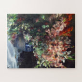 Puzzle Gladioli dans un vase par Auguste Renoir Art (Horizontal)