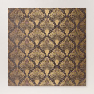 Puzzle Glamour Art Déco : Balances d'or.