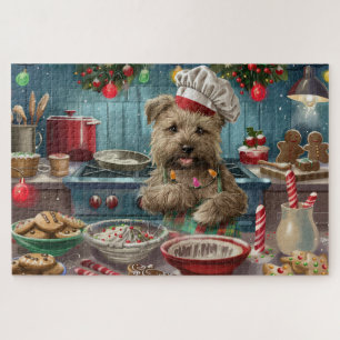 Puzzle Glen of Imaal Terrier Viennoiserie : Festive